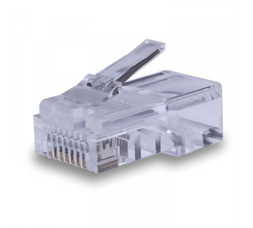 10-0207 Коннекторы 8P8C UTP Cat.5e 50U (RJ-45) (100 pcs)