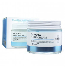 Lebelage Антивозрастной крем для обезвоженной кожи с морскими водорослями / Dr. Aqua Cure Cream, 70 мл