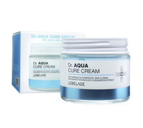 Lebelage Антивозрастной крем для обезвоженной кожи с морскими водорослями / Dr. Aqua Cure Cream, 70 мл