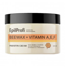 EpilProfi Professional Крем-парафин для рук с пчелиным воском и комплексом витаминов A, E, F / Beewax + Vitamin A, Е, F, 300 мл