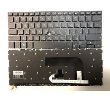Клавиатура для ноутбука Asus BU201, BU403UA, BU403 черная, с джойстиком, с подсветкой