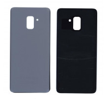 Задняя крышка для Samsung A730F Galaxy A8 Plus (2018) серебристая