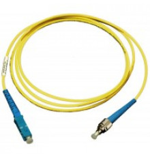 Патч-корд оптический TopLan, симплексный, FC/UPC-LC/UPC, SM 9/125, 0,3 м, LSZH