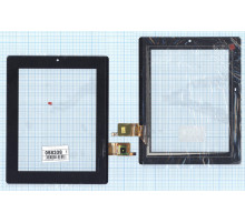 Сенсорное стекло (тачскрин) для Dns AirTab M83W черное