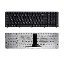 Клавиатура для ноутбука Acer eMashines G520, G720, G620 Series. Плоский Enter. Черная, без рамки. PN: AEZY5E00210.