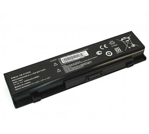 Аккумуляторная батарея для ноутбука LG Aurora ONOTE S430 11.1V 4400mAh SQU-1007-3S2P OEM черная