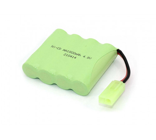 Аккумулятор Ni-Cd 4.8V 1800 mAh AA Flatpack разъем mini Tamiya