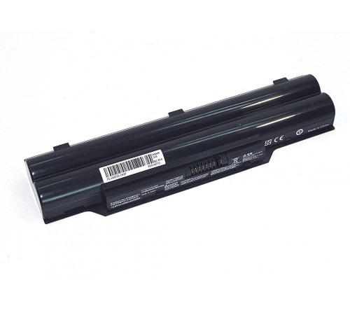 Аккумуляторная батарея для ноутбука Fujitsu LifeBook A532 10.8V 5200mAh AH532-3S2P OEM черная