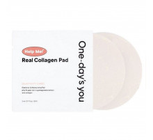 One-day's you Тонер-пэды с эффектом пилинга с коллагеном / Help Me! Real Collagen Pad + Please Elasticity my skin, 20 пэдов