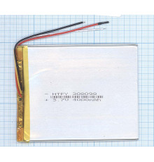 Аккумулятор Li-Pol (батарея) 3*80*98мм 3pin 3.7V/4000mAh