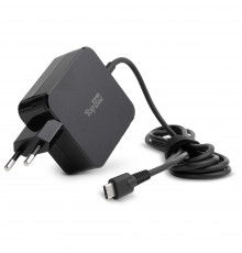 Блок питания TopON для ноутбука Lenovo 45W кабель Type-C, Power Delivery, Quick Charge 3.0, в розетку, кабель 180 см TOP-LE45Q. Черный.