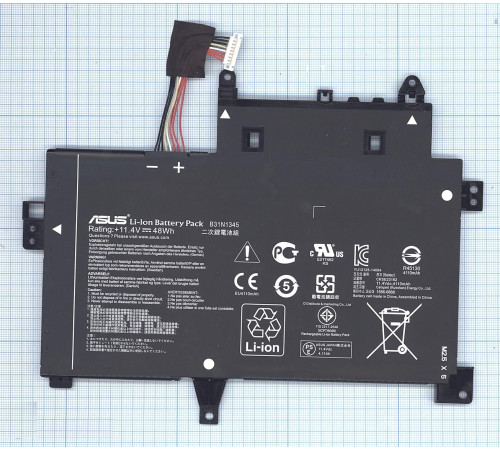 Аккумулятор для Asus TP500LN, (B31N1345), 48Wh, 11.4V