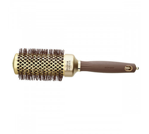 Olivia Garden Термобрашинг для укладки волос / Expert Blowout Shine Wavy Bristles ID2050/OGBNT44, 45 мм, коричневый