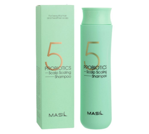 Masil Шампунь для волос глубокоочищающий с пробиотиками / 5 Probiotics Scalp Scaling Shampoo, 300 мл