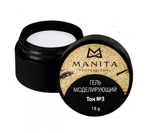 Manita Professional Однофазный моделирующий гель для наращивания №3, 15 г