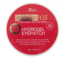 Ekel Гидрогелевые патчи для глаз с экстрактом болгарской розы / Bulgarian Rose Hydrogel Eye Patch, 60 шт.