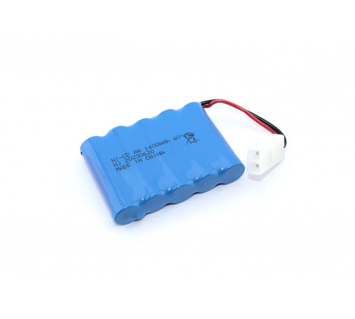 Аккумулятор Ni-Cd 6V 1400 mAh AA Flatpck разъем KET-2P