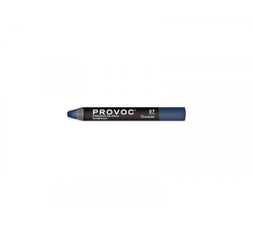 Provoc Тени-карандаш водостойкие, №07 / Eyeshadow Gel Pencil, сапфировый шиммер