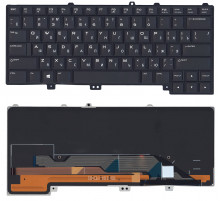 Клавиатура для ноутбука Dell Alienware 13 R1 R2 черная с подсветкой
