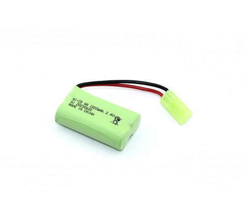 Аккумулятор Ni-Cd  2.4V 1800mah AA Flatpack разъем Tamiya plug