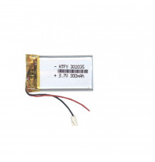 Аккумулятор Li-Pol (батарея) 3*20*35мм 2pin 3.7V/300mAh