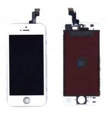 Дисплей для iPhone 5S в сборе с тачскрином (Hancai) белый