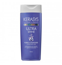 KeraSys Кондиционер для волос фиолетовый Идеальный блонд  / Advanced Ultra Shine Purple, 200 мл