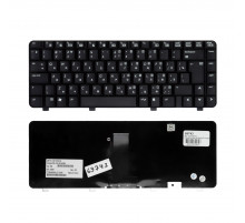Клавиатура для ноутбука HP Compaq CQ511, CQ515, CQ610, CQ615 Series. Г-образный Enter. Черная, без рамки. PN: NSK-H5R0R.