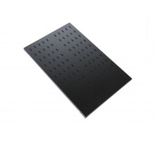 Полка перфорированная, глубина 1000 мм, черная