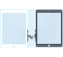Сенсорное стекло (тачскрин) для iPad Air (A1474, A1475, A1476) белое OEM