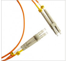 Патч-корд оптический , PVC, дуплексный, LC/PC-LC/PC, MM 50/125, 2.0 м -2LC-2LC/OM2-2.0