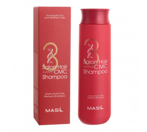 Masil Шампунь для волос восстанавливающий с аминокислотами / 3 Salon Hair CMC Shampoo, 300 мл