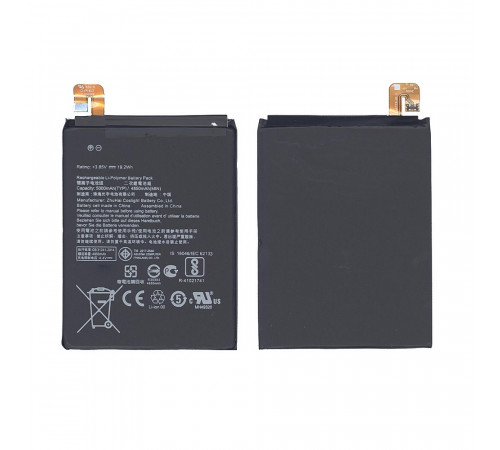 Аккумуляторная батарея C11P1612 для Asus ZE553KL 5000mAh / 19.25Wh 3,85V