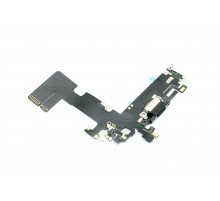 Шлейф с разъемом зарядки и микрофоном для Apple iPhone 13 черный Шлейф с разъемом зарядки и микрофоном для Apple iPhone 13 черный