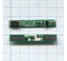 Контроллер заряда-разряда (PCM) для Li-Pol, Li-Ion батареи 3,7В 28x4mm 3pin