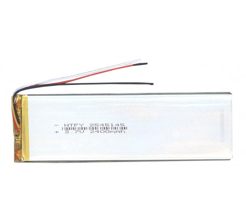 Аккумулятор Li-Pol (батарея) 2.5*45*145мм 3pin 3.7V/2400mAh