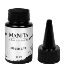 Manita Professional База для гель-лака каучуковая без кисточки / Rubber, 30 мл