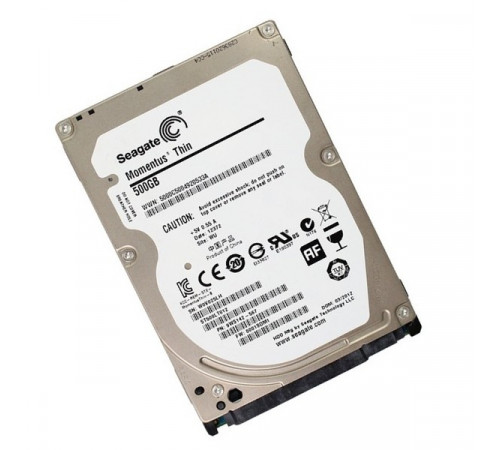 Жесткий диск HDD, 2.5", 500 Гб, SATA III, Seagate, Momentus Thin, 16 Мб, 5400 rpm, ST500VT000