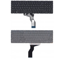 Клавиатура для ноутбука HP Pavilion 15-ab, 15-ae, 15-ak, 15-au, 15-bc, 15-cc, 15-cd, 15z-ab, 17-ab, 17-g, HP Omen 15-ax, 15-cb черная, без рамки