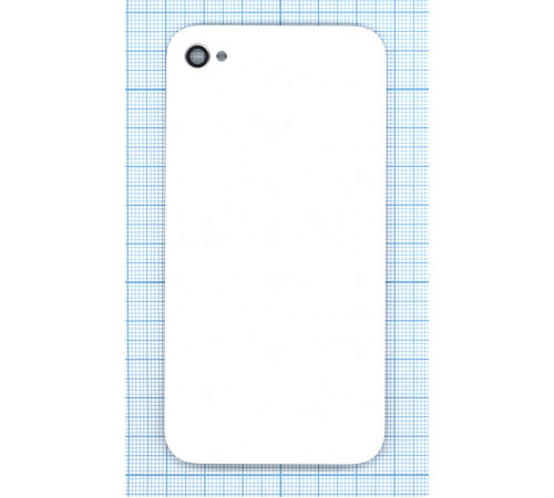 Задняя крышка для iPhone 4 белая