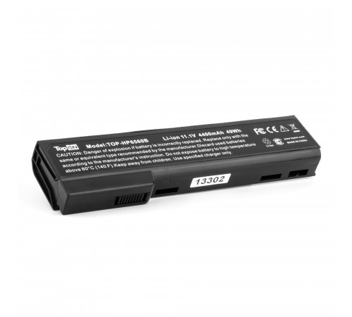 Аккумулятор для ноутбука HP Compaq 6560b. 11.1V 4400mAh. PN: HSTNN-LB2G