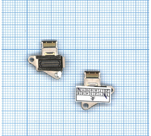 Разъем для ноутбука Apple A1534 Magsafe DC-in board, 2015