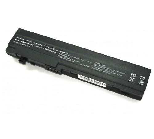 Аккумуляторная батарея для ноутбука HP Compaq Mini 5101 (HSTNN-DB1R) 10.8V 5200mAh OEM черная