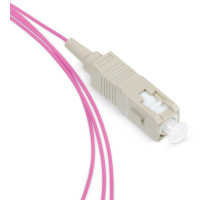 Патч-корд оптический TopLan, симплексный, SC/PC-SC/PC, MM 50/125 (OM4), 1,5 м, LSZH