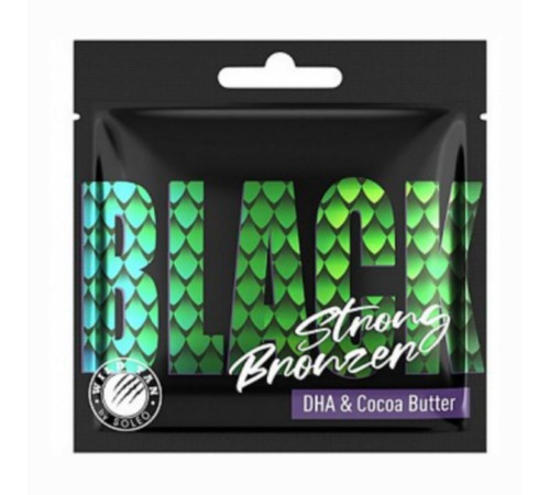 Soleo Крем-автобронзатор с маслом какао / WILD TAN Black Strong Bronzer, 15 мл