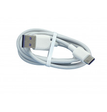 Кабель для зарядки USB - USB Type-C, 1m. Белый