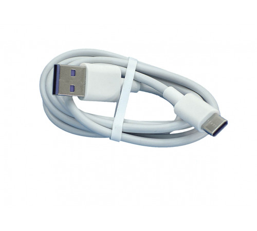 Кабель для зарядки USB - USB Type-C, 1m. Белый