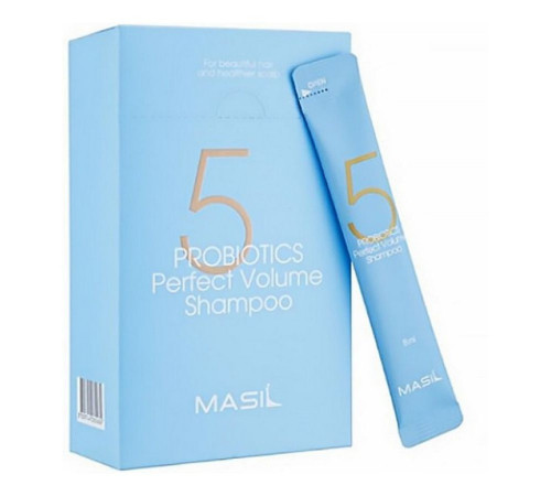 Masil Шампунь для объема волос с пробиотиками / 5 Probiotics Perfect Volume Shampoo, 20 шт. х 8 мл