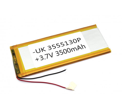 Аккумулятор Li-Pol (батарея) 3.5*55*130мм 2pin 3.7V/3500mAh