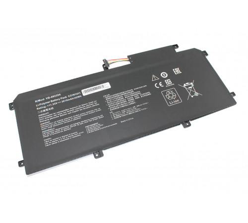 Аккумуляторная батарея для ноутбукa Asus Zenbook UX305FA (C31N1411) 11.55V 3610mAh OEM